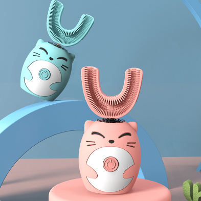 Children's U-Shaped Ultrasonic Electric Toothbrush